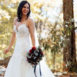 Martina Liana Wedding Dress + Veil - Perfect Condition!